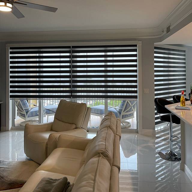 modern sliding glass door blinds - Window Treatments SWFL- EV Blinds