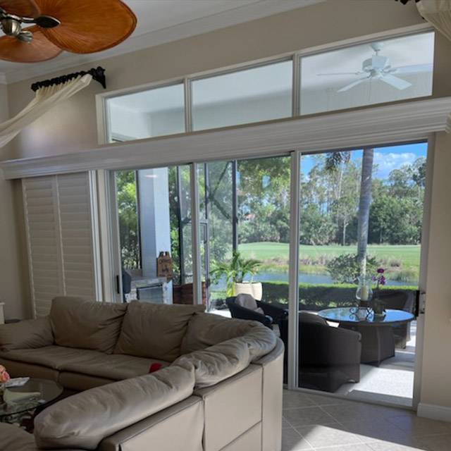 Blinds Punta Gorda FL| Sliding Door Plantation Shutters Punta Gorda | EV Blinds Window Treatment SWFL