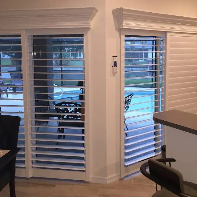 Sliding Glass Door Blinds EV Blinds